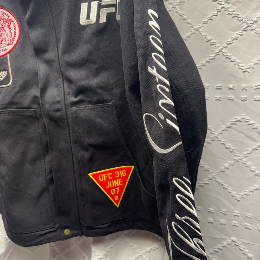 UFC 316 Newark New Jersey
Patchwork Full-Zip Canvas Jacket NWT - Picture 4 of 7